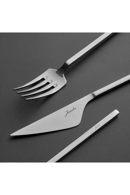Jumbo 9100 84 Piece 12 Place Setting Flatware Set - MALLTURK