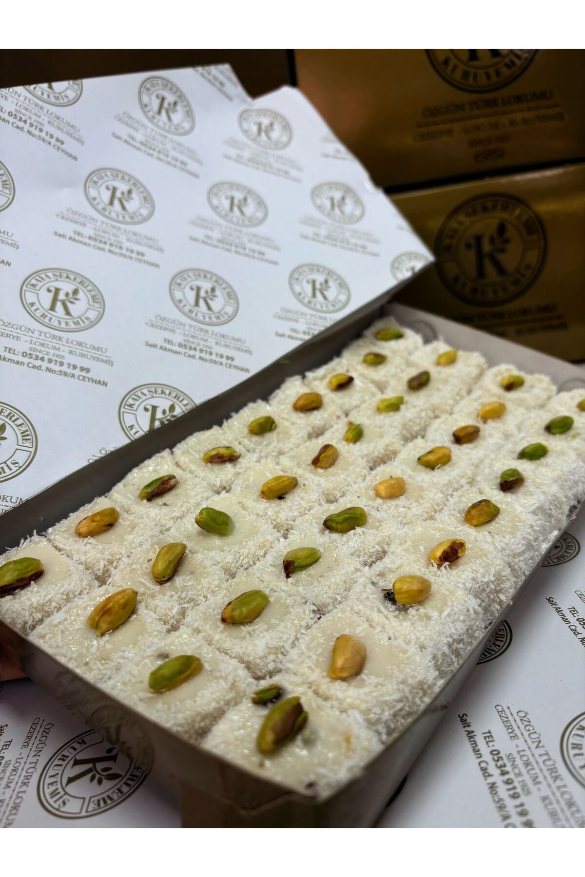 KAYA sekerleme Sultan Style Turkish Delight 1kg - MALLTURK