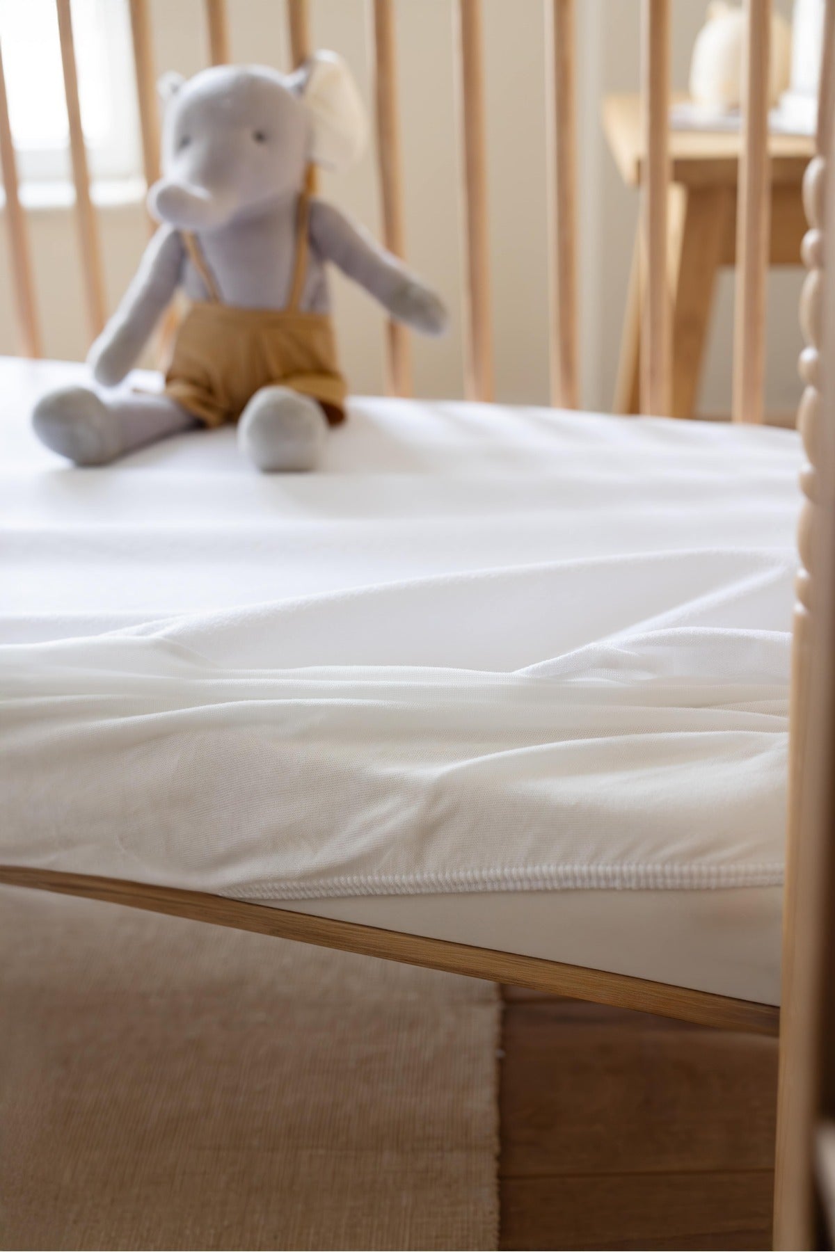 EstaVilla Home Collection Waterproof Cotton Fitted Baby & Kids Mattress Protector - MALLTURK