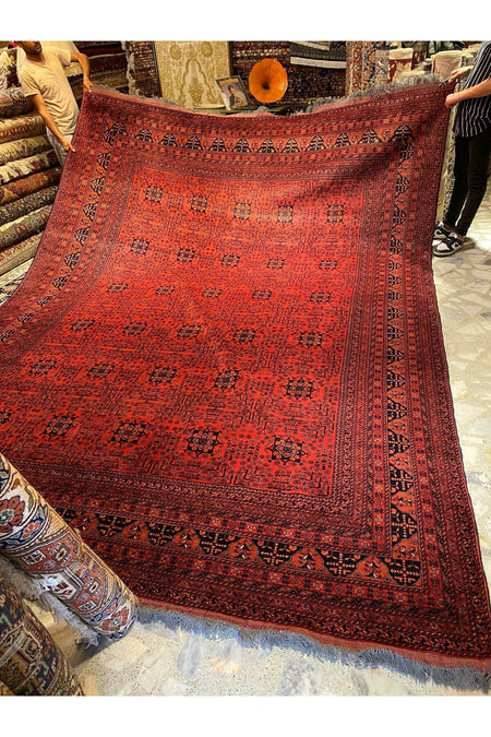RD RAMAZAN DAG Hand Rug Art Hand-Woven Afgan Bilicik Cotton Base Wool Weave olup Natural Dye 400x300 - MALLTURK