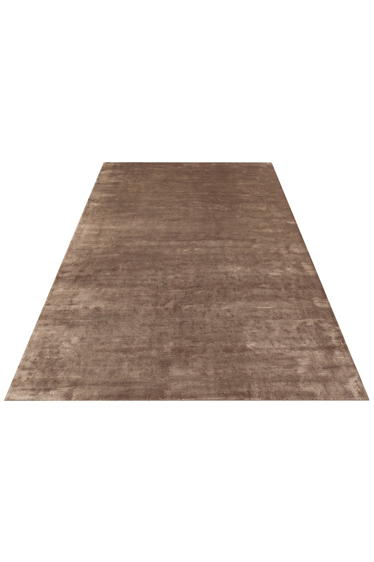 Vog Hali Alure Brown Handwoven Pure Bamboo Rug Luxury Soft Minimalist Modern Living Room and Lounge Rug - MALLTURK