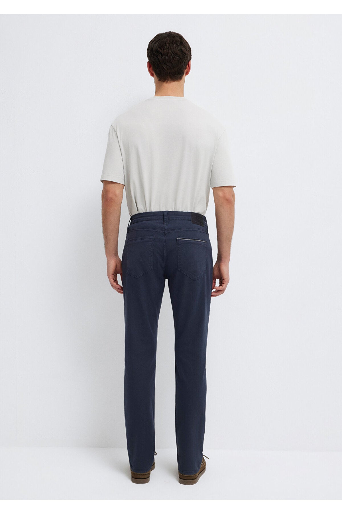 Mavi Marcus Black Navy Gabardine Trousers 00351A2793 - MALLTURK