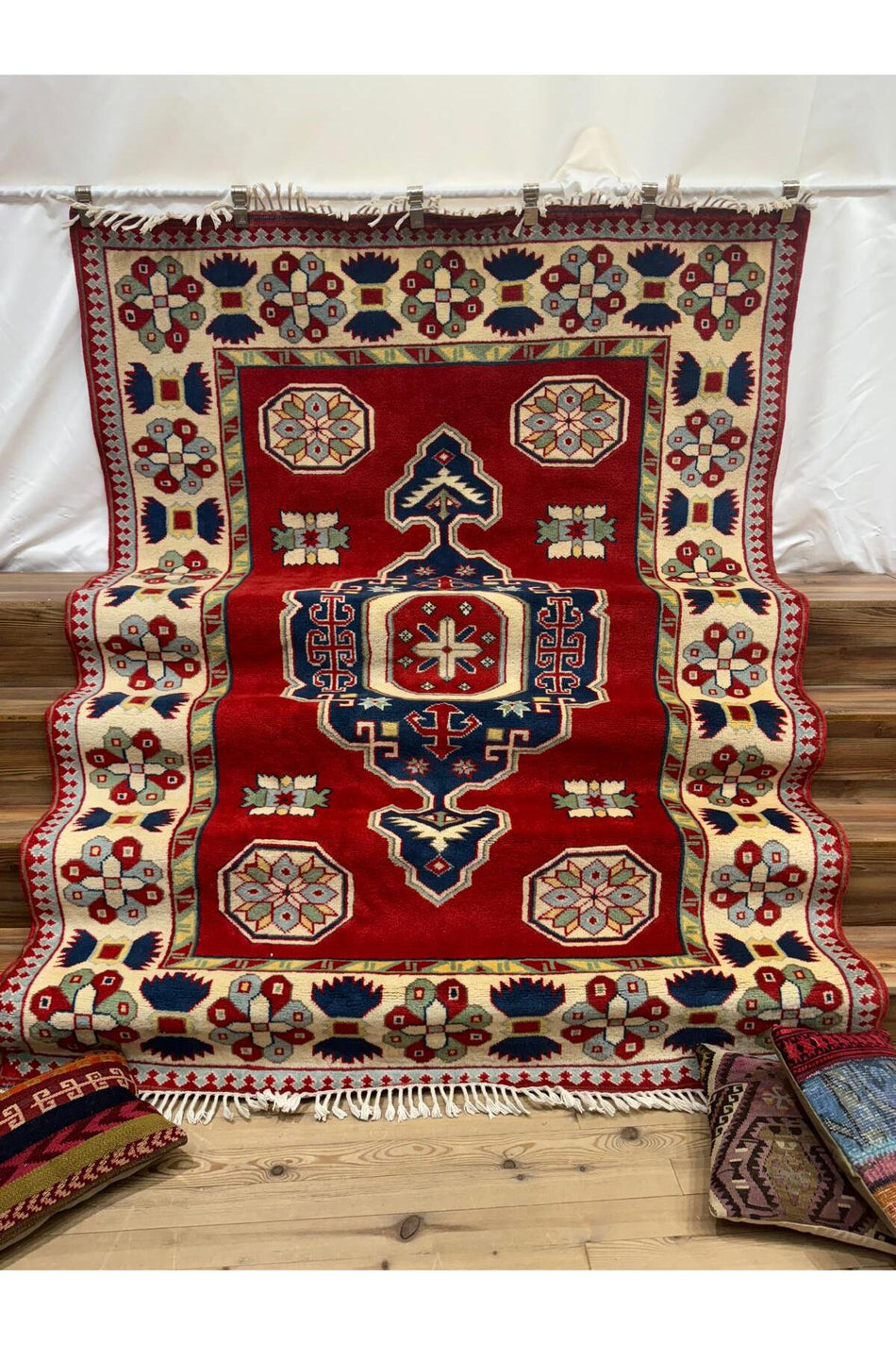 Sirvan Handwoven Yoruk Carpet - 184 x 252 - MALLTURK
