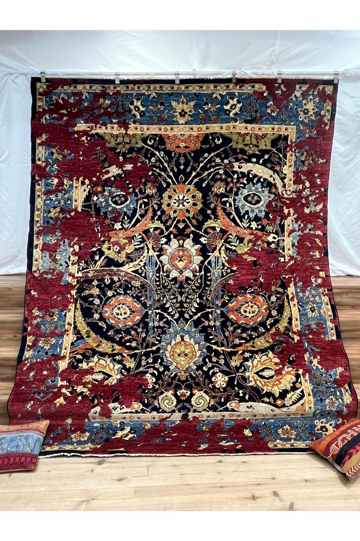 SIRVAN Rug Hand-Woven AFGAN Rug - 247 x 301 - MALLTURK