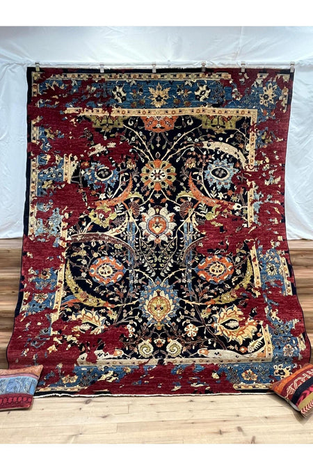 SIRVAN Rug Hand-Woven AFGAN Rug - 247 x 301 - MALLTURK