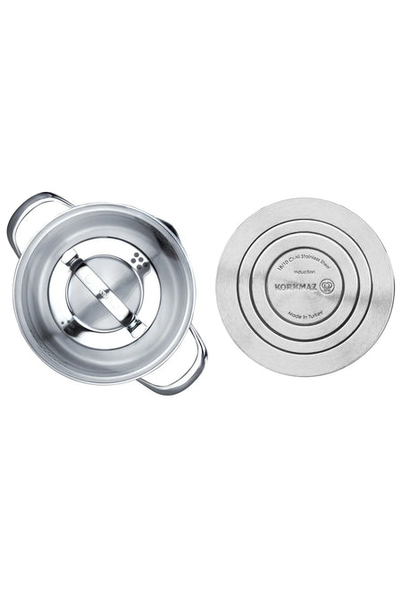 KORKMAZ Steama Shallow Pot