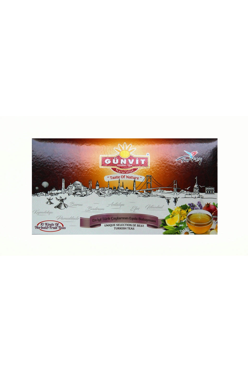 Gunvit 100-Pack Herbal Tea Bags