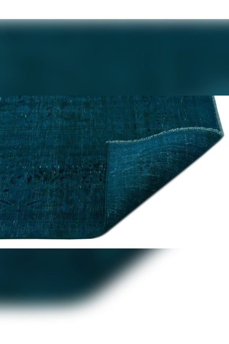 Apex Rug Distressed Vintage Rug XLarge Hand-Woven Natural Turquoise 24574 300 x 402 cm - MALLTURK