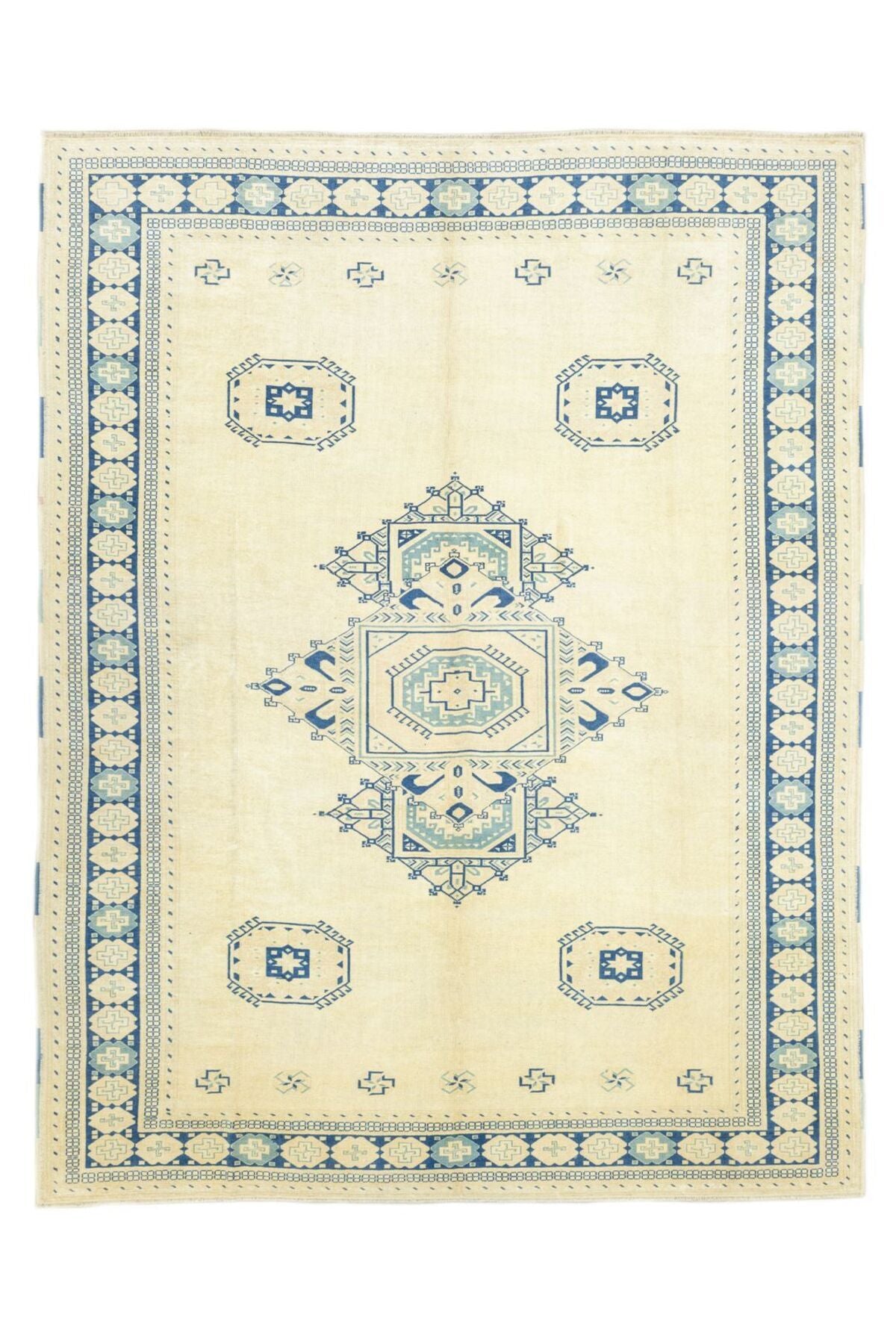 Soho Antiq Madra Rustik Hand-Woven Wool Rug 278x372 cm - MALLTURK