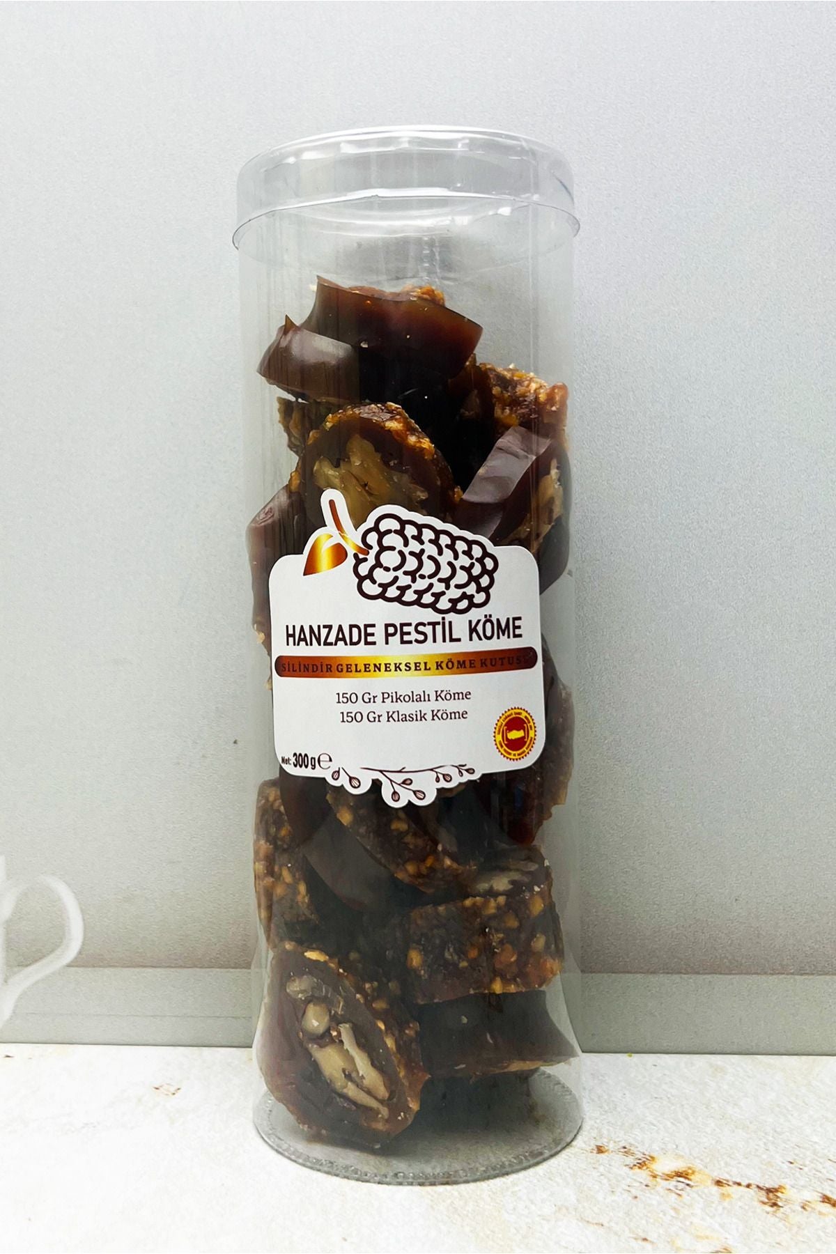Hanzade Fruit Leather kome gumushane silindir kutuda Traditional Assorted kome 300 g - MALLTURK
