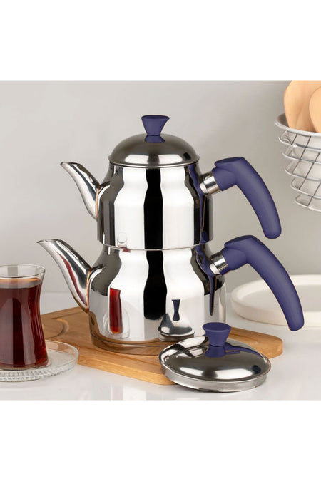 Lines Yonca Y2020 Belinda Mini size Stainless Steel Teapot Purple - MALLTURK