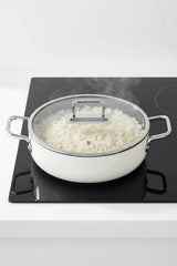 Tac Sera Feel Ceramic Nonstick Shallow Pot and