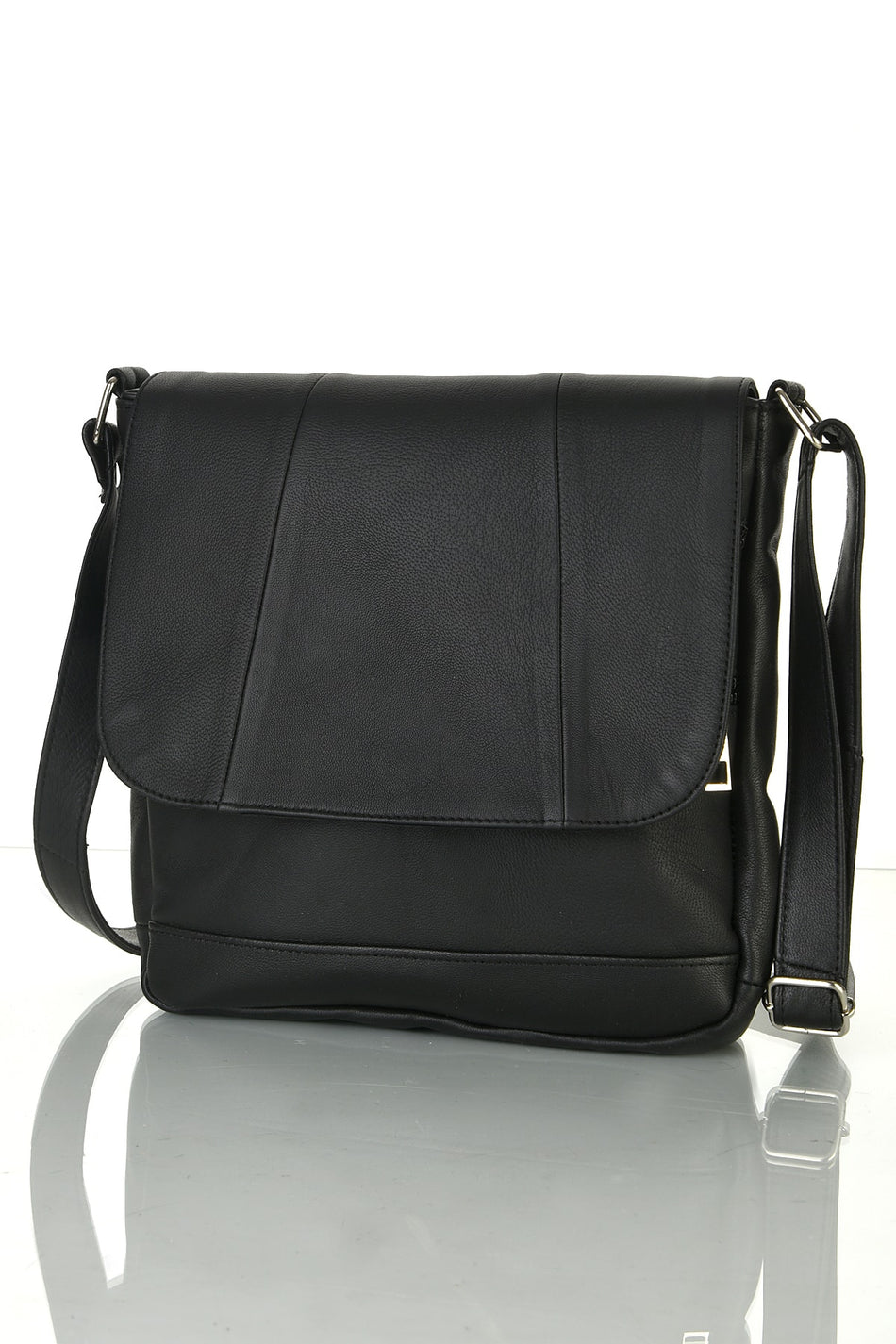 Fubileather Genuine Leather Mini Crossman Unisex Crossbody Bag