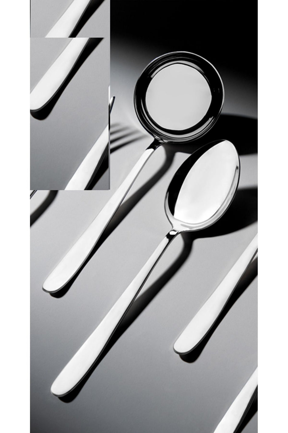 Nehir Stainless Steel Serving Ladle Spoon 2 prc sofra Serving Utensil Set takimi - MALLTURK
