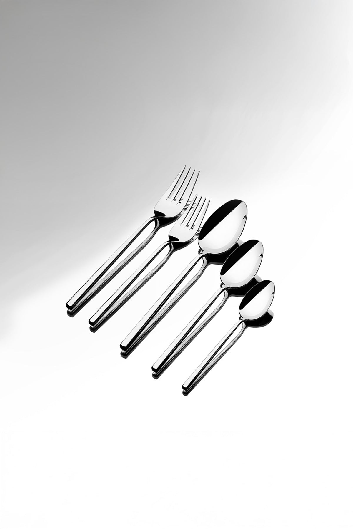 Nehir gloria Plain 6 Place Setting 36 Piece Boxed Flatware Set - MALLTURK