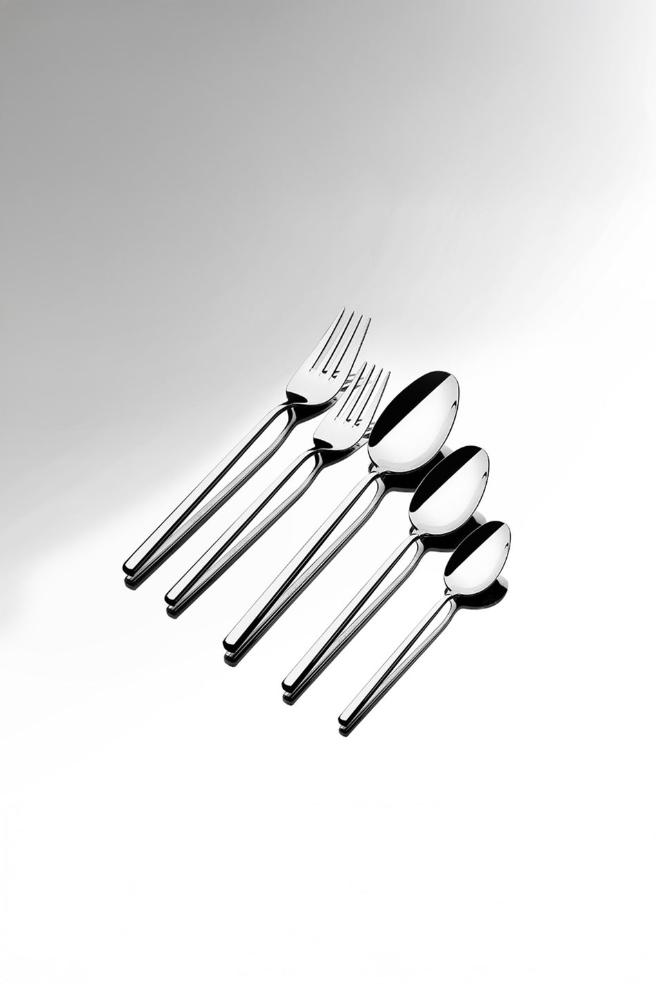 Nehir gloria Plain 6 Place Setting 36 Piece Boxed Flatware Set - MALLTURK