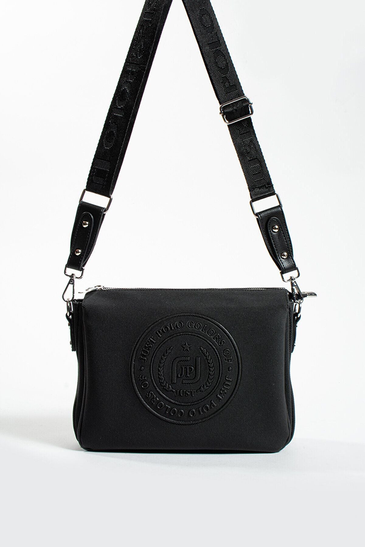 Just Polo Women's Shoulder & Messenger Bag Color Black - MALLTURK