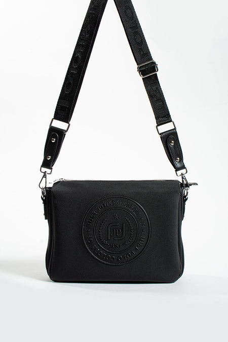 Just Polo Women's Shoulder & Messenger Bag Color Black - MALLTURK