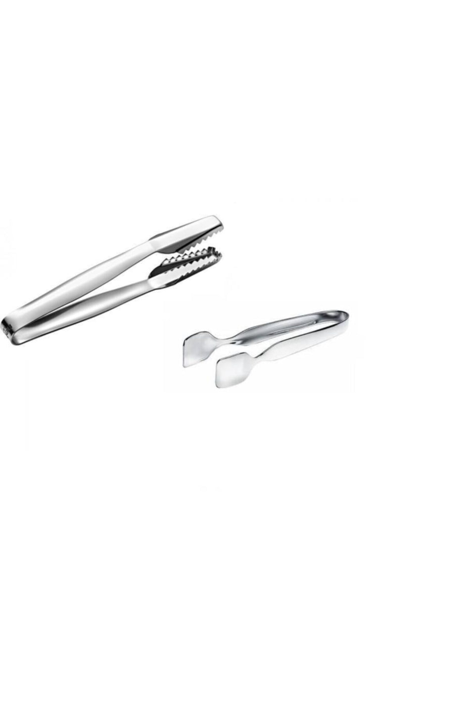 Nehir Steel Ice Tongs Sugar Tongs 2 Pack - MALLTURK