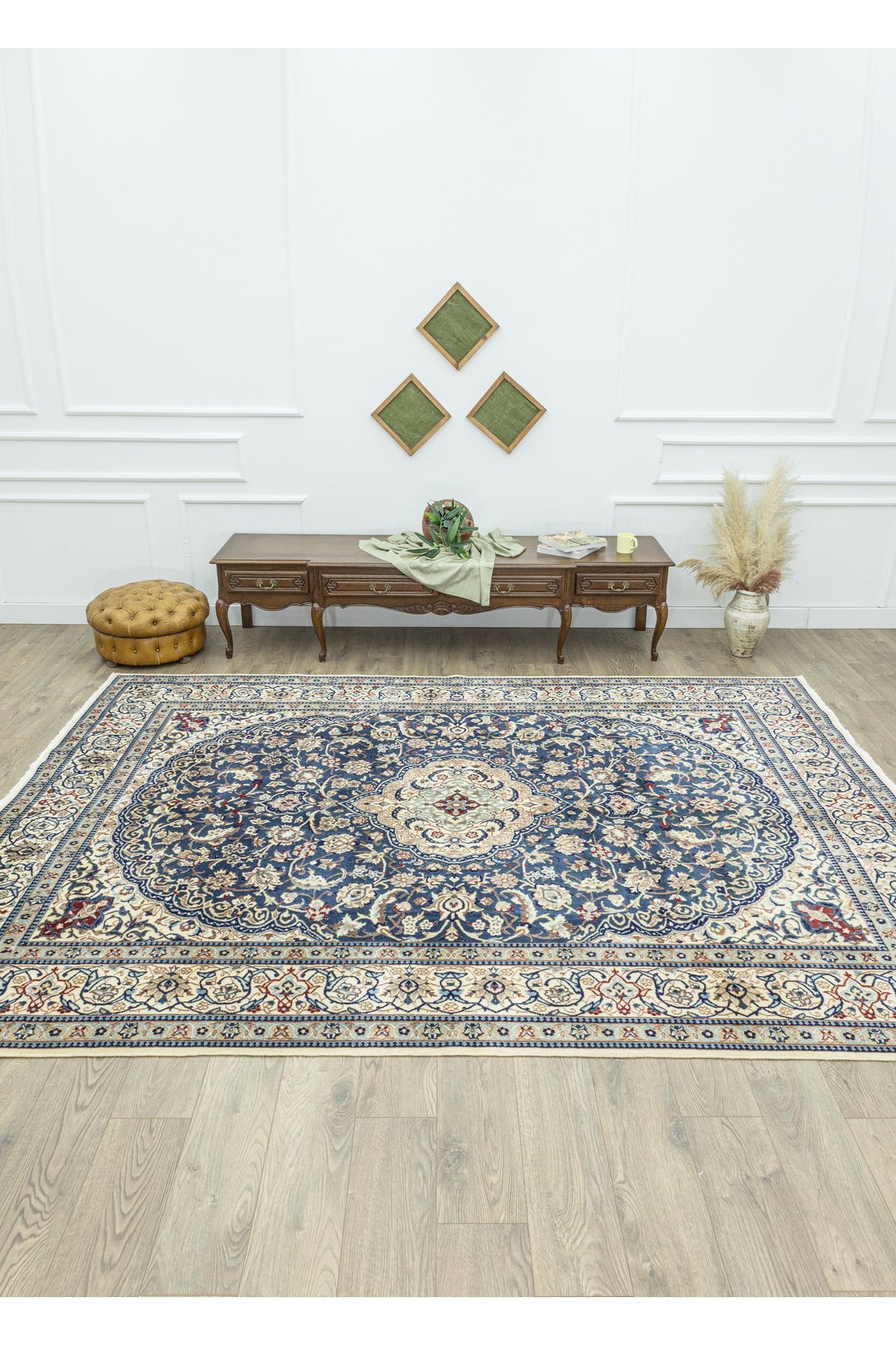 Soho Antiq Siray Madalyon Design Iranian Rug 245x338 cm - MALLTURK