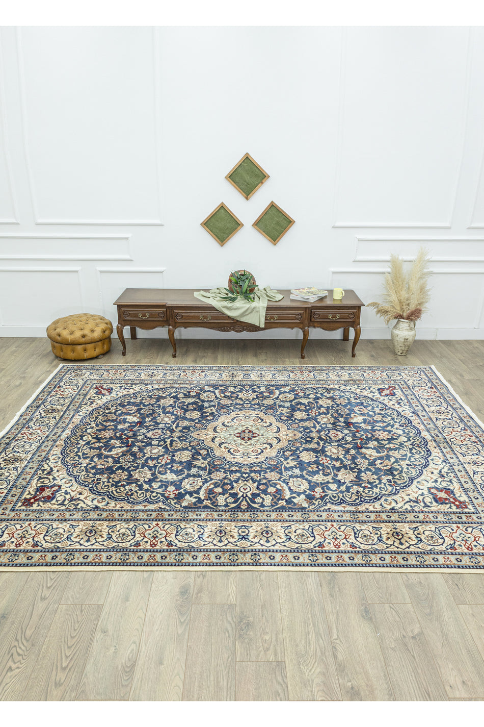 Soho Antiq Siray Madalyon Design Iranian Rug 245x338 cm - MALLTURK