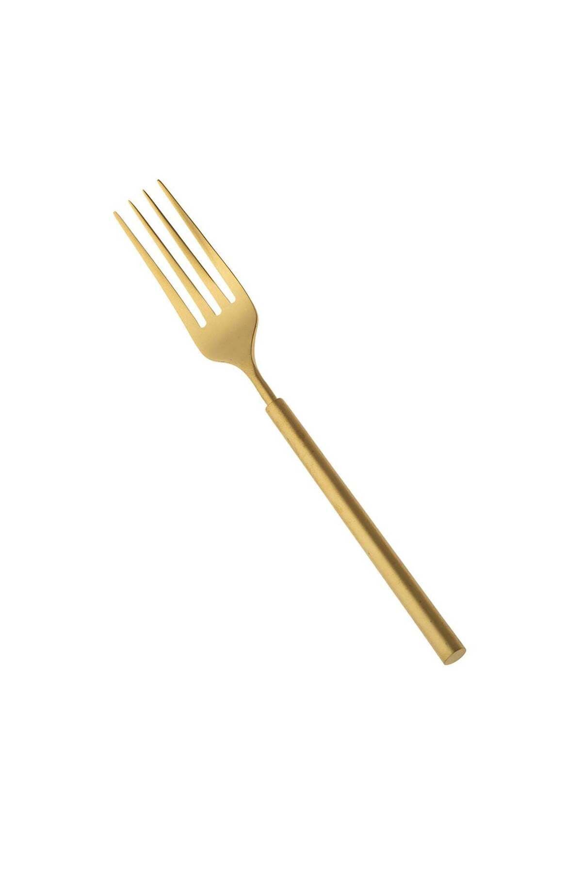 Jumbo 6000 roller full mat titanyum gold 12 Place Setting 84 Piece Flatware Set - MALLTURK