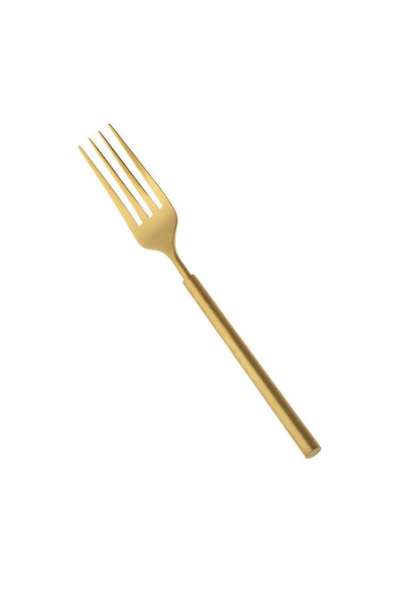 Jumbo 6000 roller full mat titanyum gold 12 Place Setting 84 Piece Flatware Set - MALLTURK