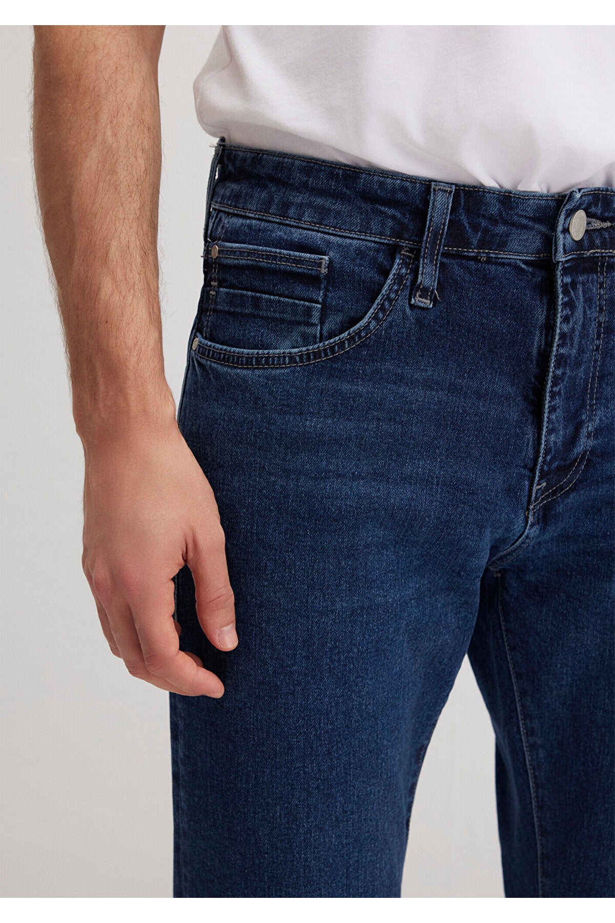 Mavi Milan Street Dark Mavi Denim Jeans 0081088524 - MALLTURK