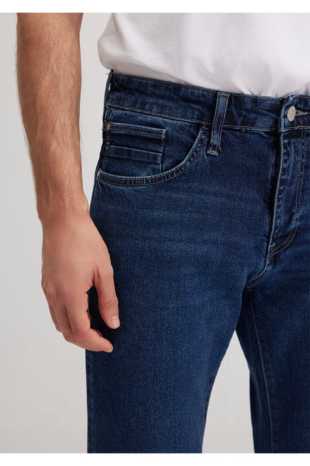 Mavi Milan Street Dark Mavi Denim Jeans 0081088524 - MALLTURK
