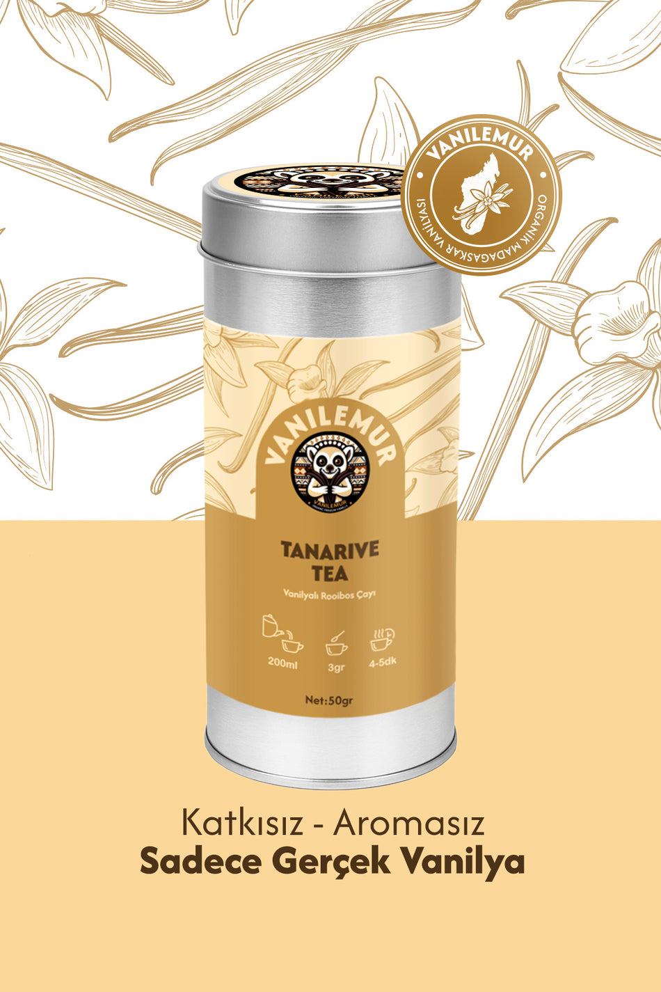 Vanilemur Rooibos Vanilla Tea – TANARiVE Tea | With Real Madagascar Vanilla