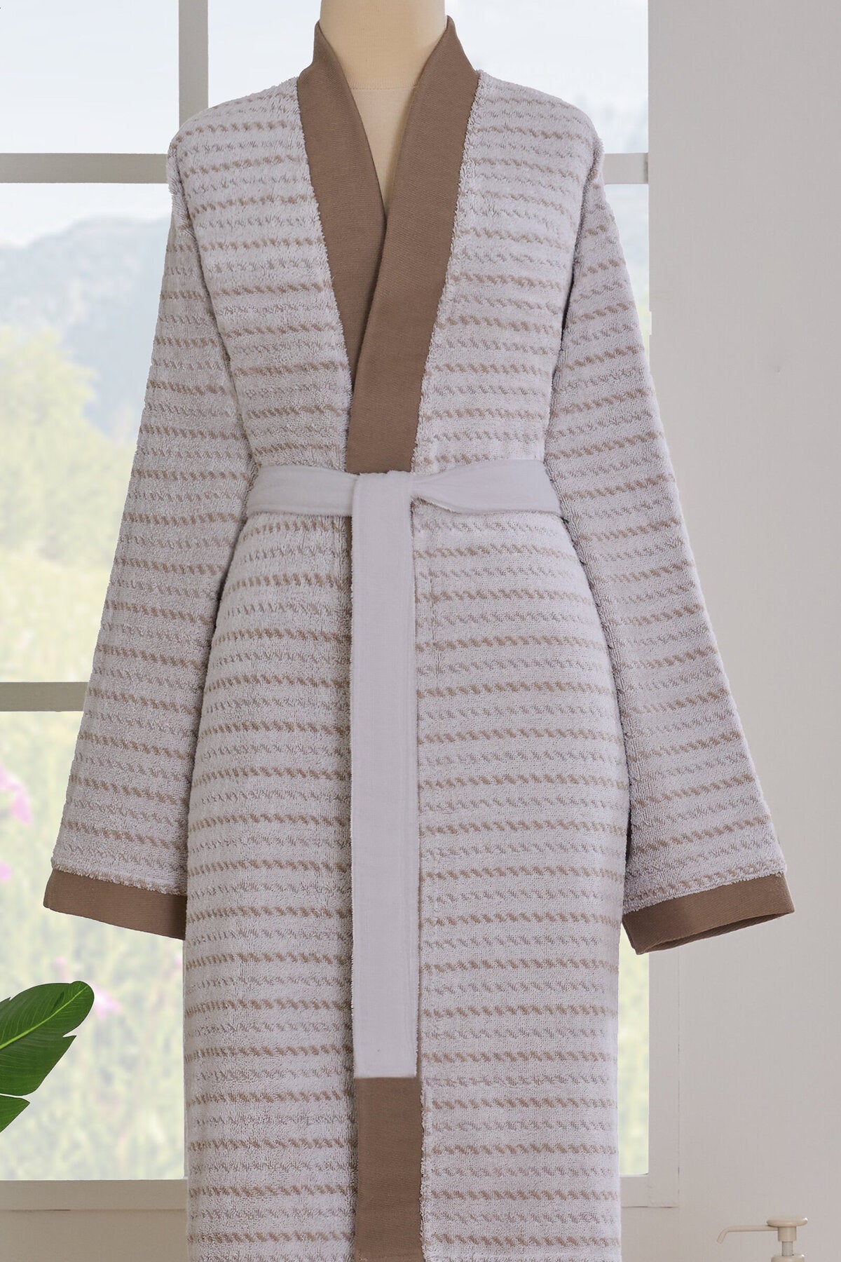 Ozdilek Inclined Kimono Bathrobe - MALLTURK