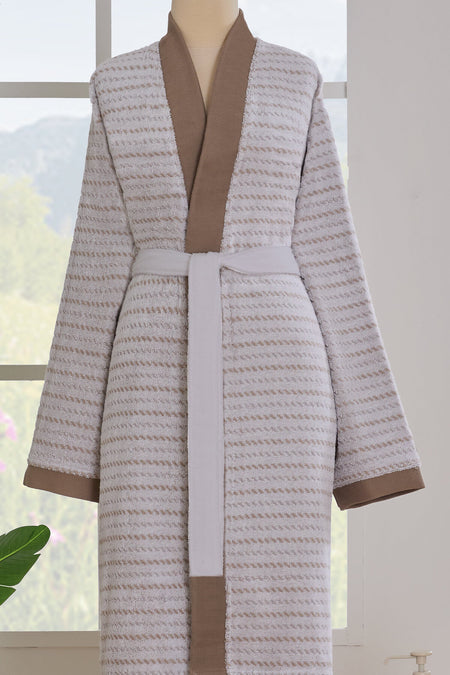 Ozdilek Inclined Kimono Bathrobe - MALLTURK