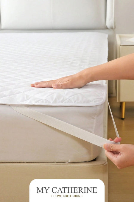 My Catherine Waterproof Cotton Quilted Baby & Kids Mattress Protector - MALLTURK