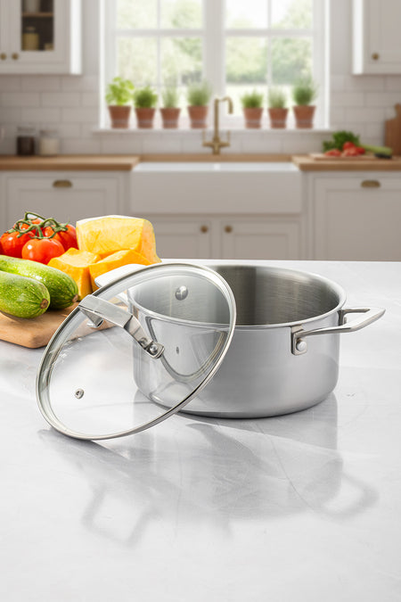 Emsan Pro Tri Ply Stock Pot