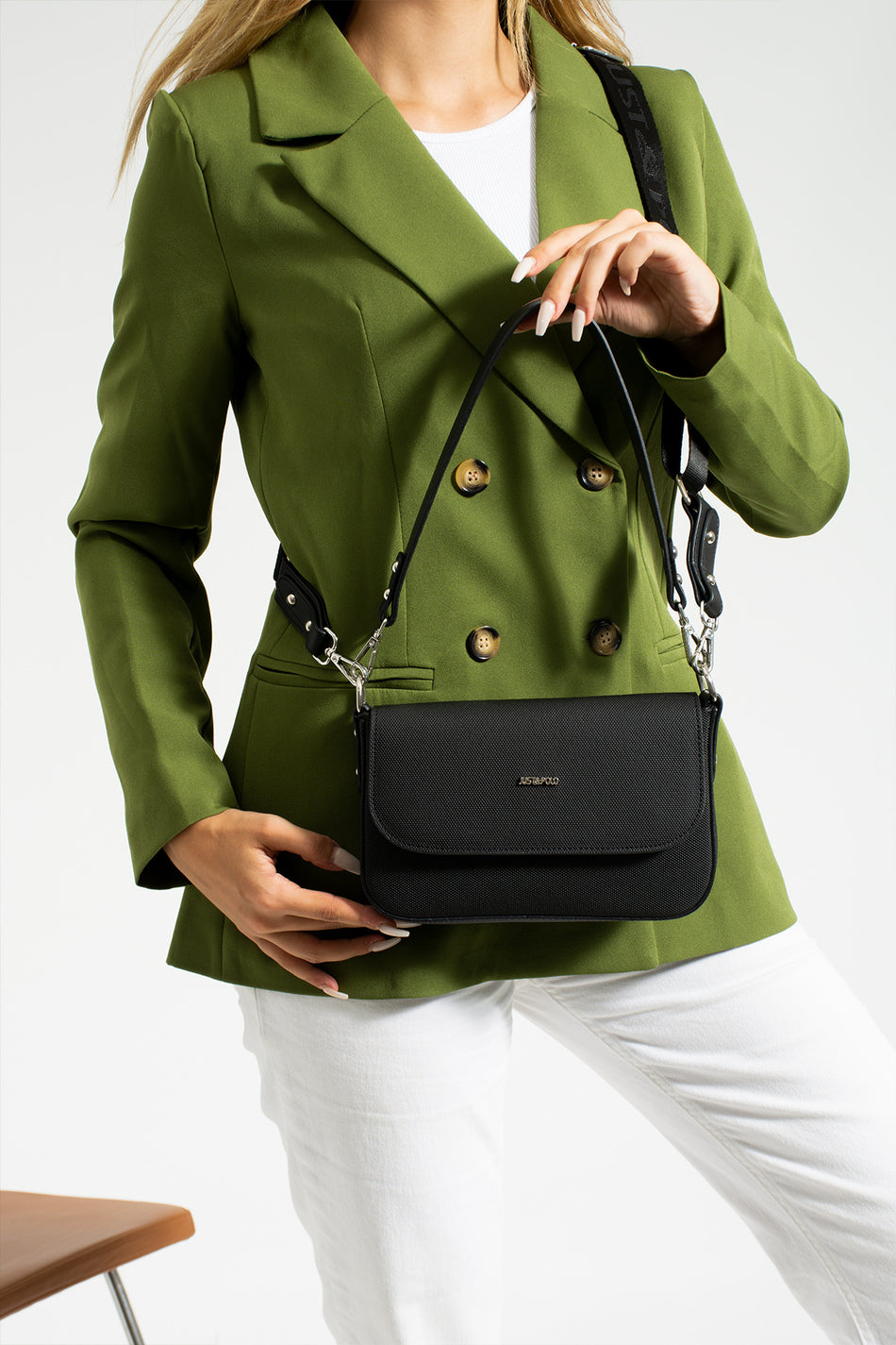Just Polo Women's Shoulder Bag Dimensions: Height: 15 cm Width: 24 cm - MALLTURK