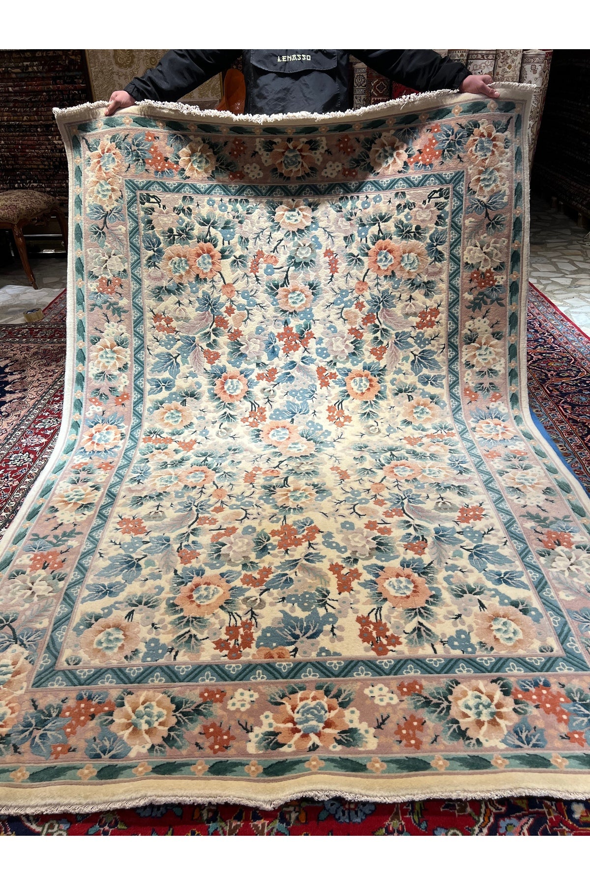 RD RAMAZAN DAG Hand Rug Art Hand-Woven Embossed Chinese Rug Size 240x170