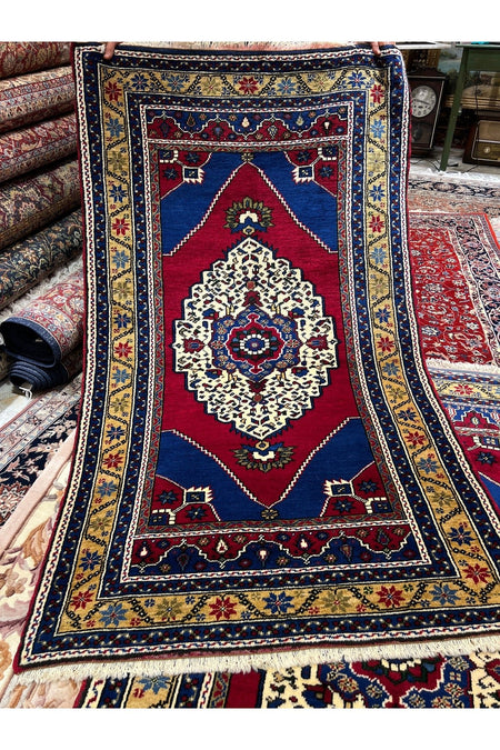RD RAMAZAN DAG Hand Rug Art Hand-Woven Taspinar Rug Yune Wool Weave Olup Natural Dye - MALLTURK