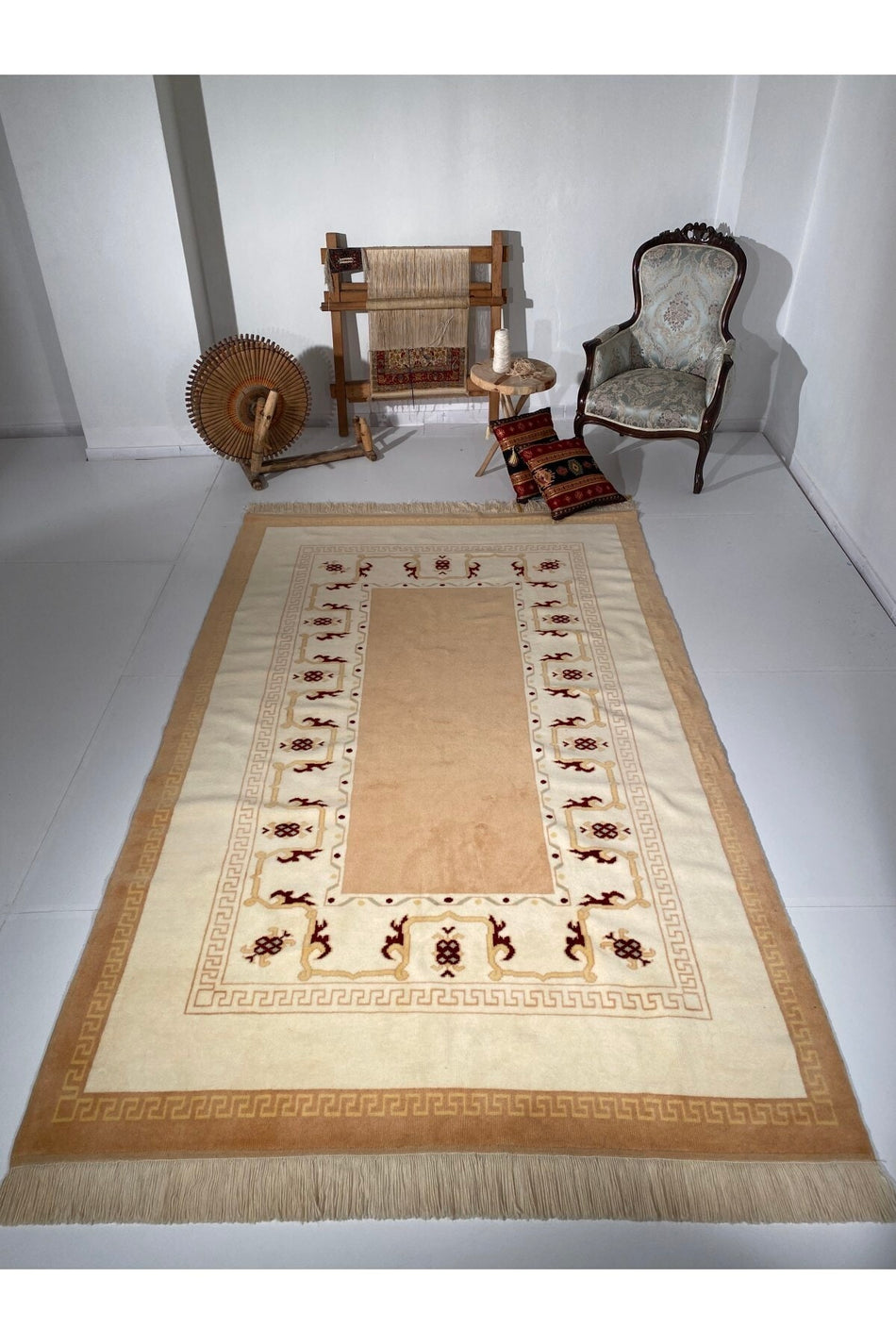 Sirvan Hali Handwoven Milas Carpet (177 x 280 cm) - MALLTURK