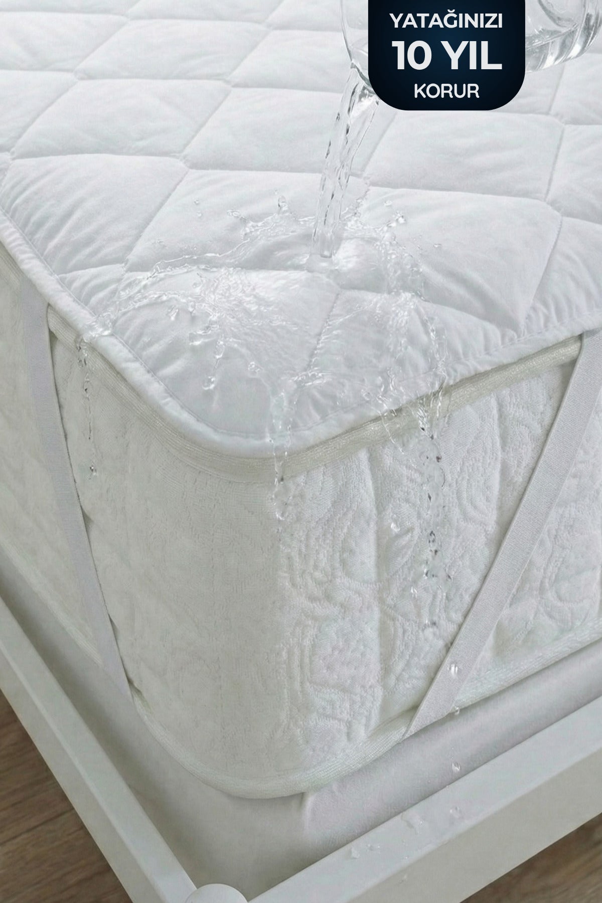 Nart Home Waterproof Cotton Quilted Fitted Mattress Protector - MALLTURK