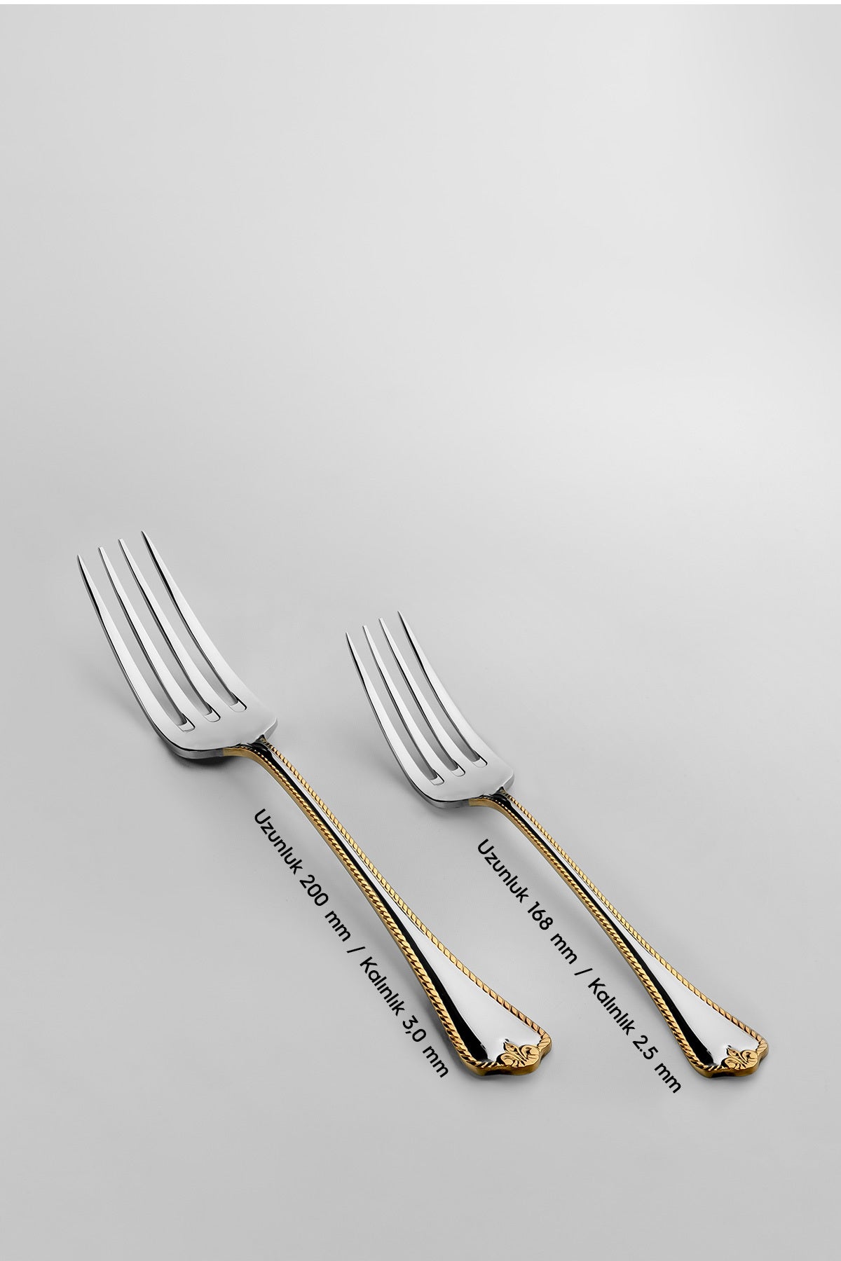 Nehir fulya altin Plain 12 Place Setting 84 Piece deri Boxed Flatware Set - MALLTURK
