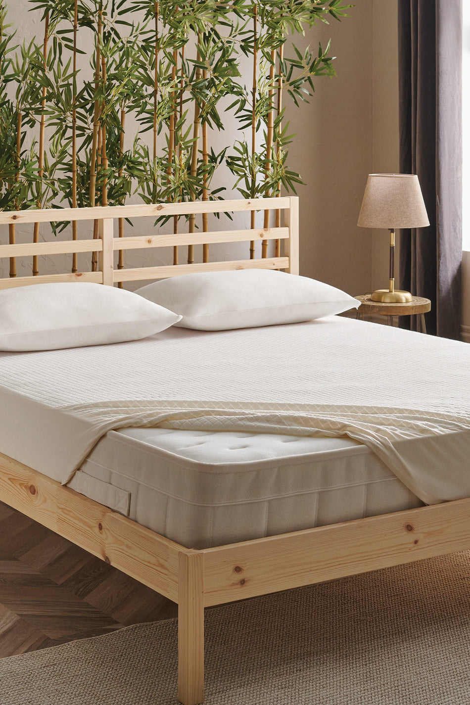 Puffy Waterproof Bamboo Mattress Protector - MALLTURK