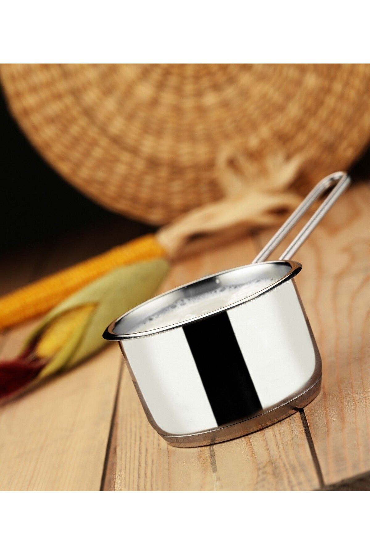 Hascevher Gelincik Kulplu Milk Pot Pot - MALLTURK