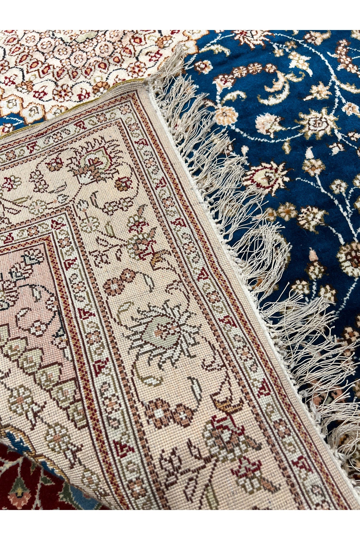 RD RAMAZAN DAG Hand Rug Art Hand-Woven Chinese Silk Rug 1.90x1.20 - MALLTURK