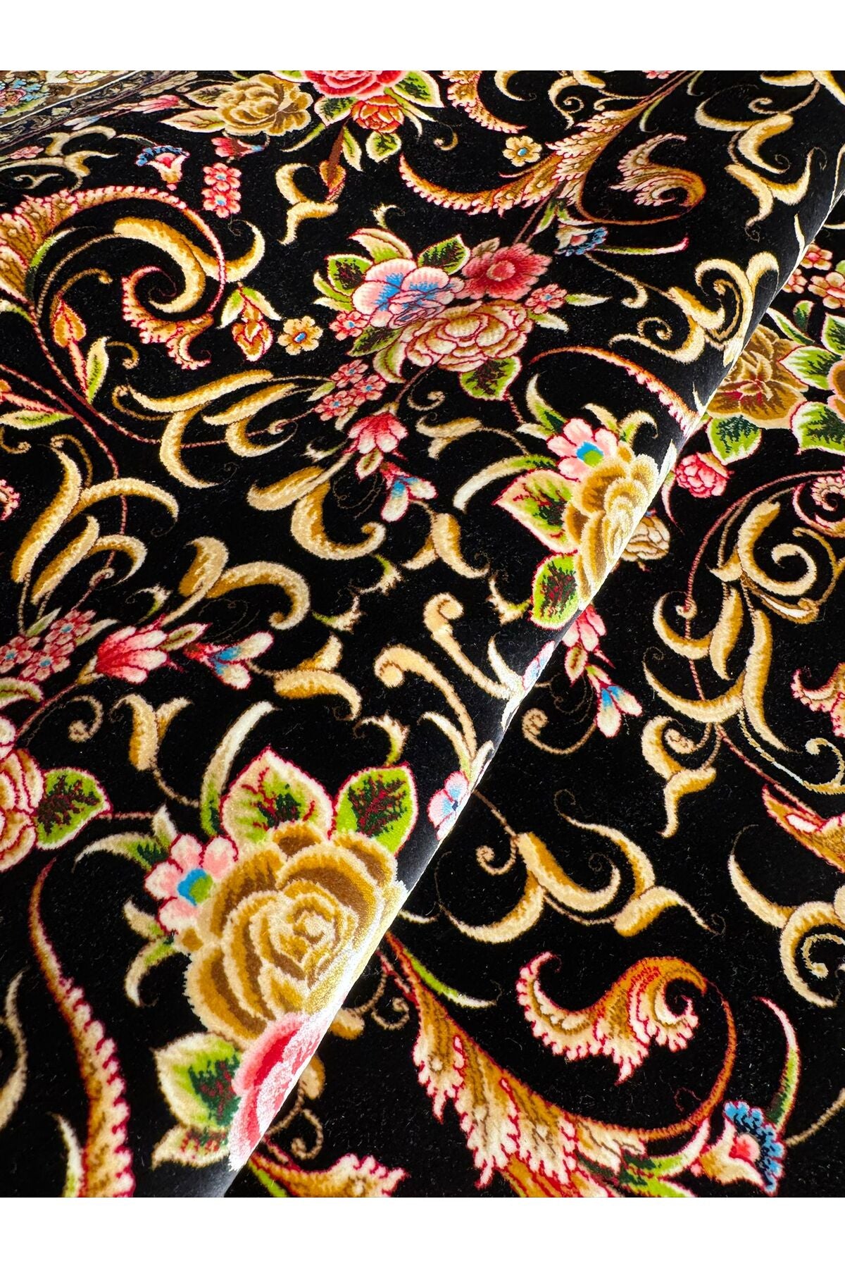 Rustikev Iranian Silk Rug