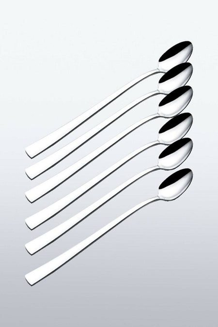 Nehir deniz cezve Spoon uzun kokteyl mocca latte Spoon 20 cm 6 Piece - MALLTURK