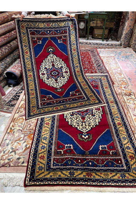 RD RAMAZAN DAG Hand Rug Art Hand-Woven Taspinar Rug Yune Wool Weave Olup Natural Dye - MALLTURK