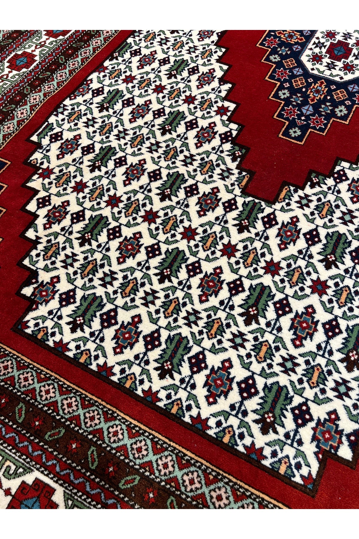 RD RAMAZAN DAG Hand Rug Art Hand-Woven Azerbaycan Derbent Rug Size 296x196.