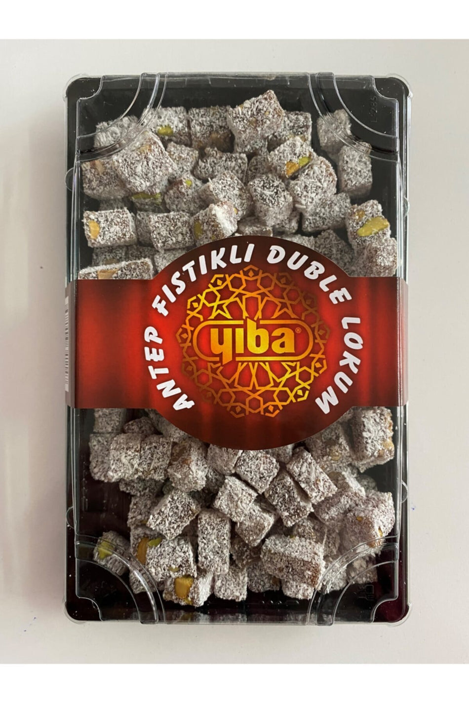 YIBA Pistachio Coconut Double Roasted Turkish Delight 350 g - MALLTURK
