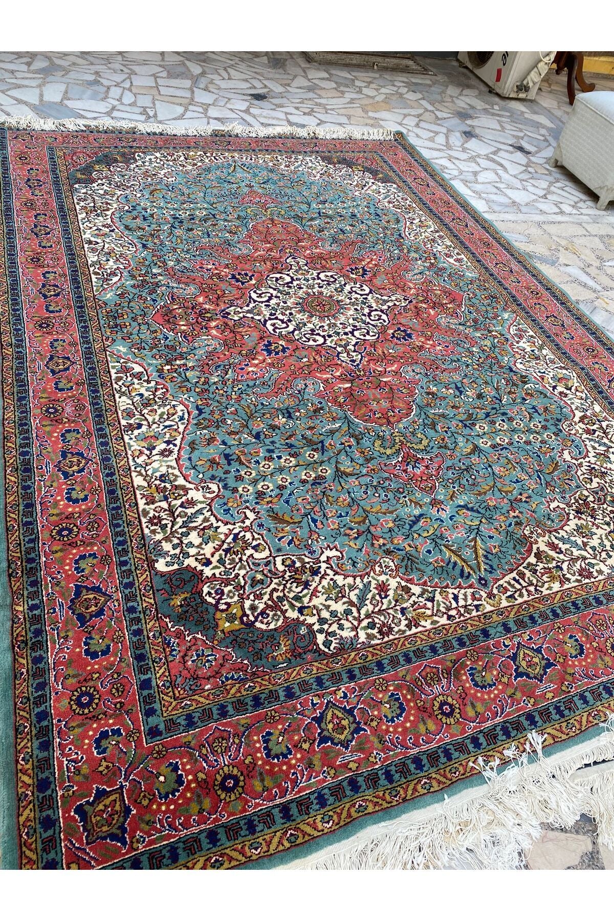 RD RAMAZAN DAG Hand Rug Art Hand-Woven Konya Ladik Kaplan Rug Premium Quality Size 300x200