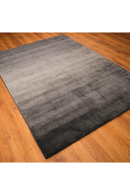 Halicizade Focus Serisi Sade Pattern Hand-Woven Rug-focus Grey